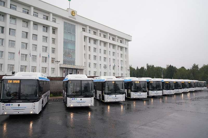 Газовые автобусы НЕФАЗ для «Башавтотранс»
